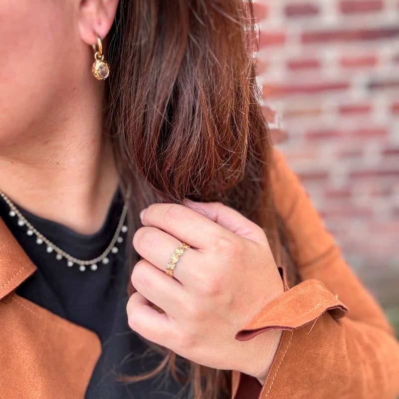 Braza Hoops  - 18 karat guldbelagt