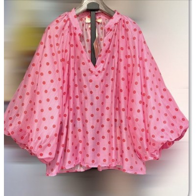 B1352 Melona prikket bluse bm 142