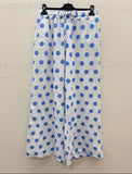 B1358 Bomb pants dot blue
