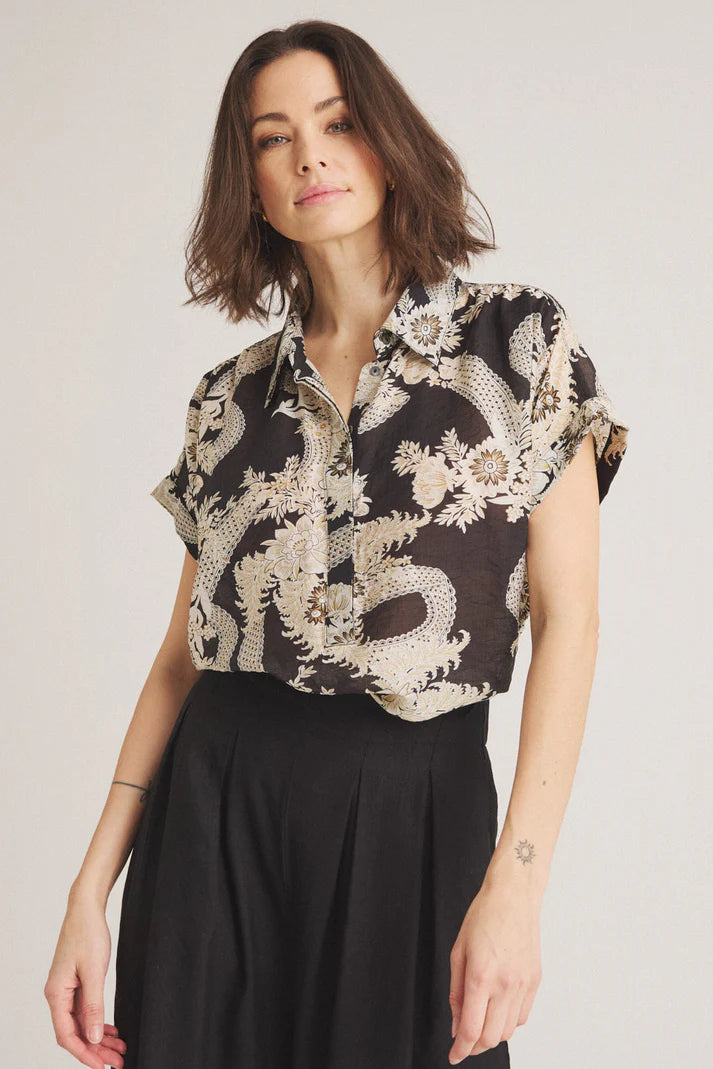 Jardine Blouse-sort 7805-2747