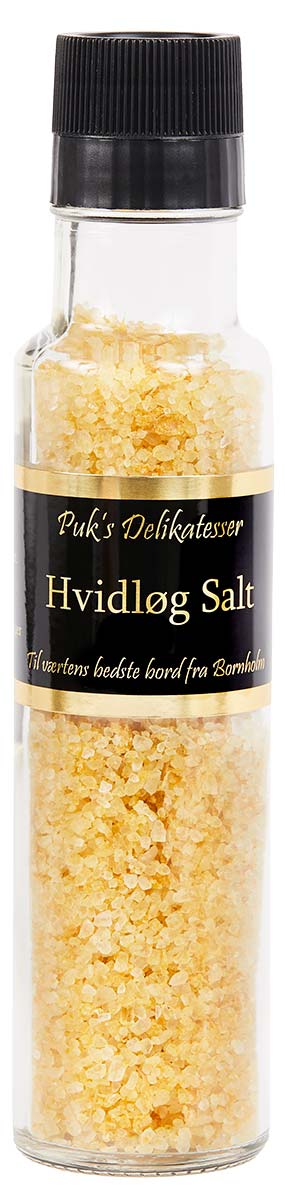 puks Hvidløg Salt i kværn