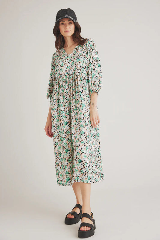 Margueri Dress - Jade Green