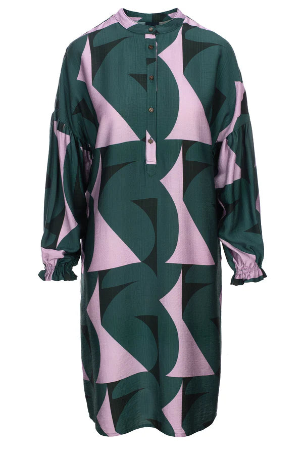 Maritola Dress - Jungle green