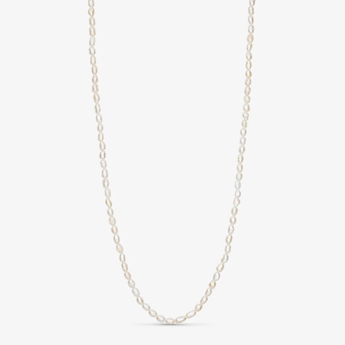 wolff jewlwry; Mini Pearl Necklace - Hvid
