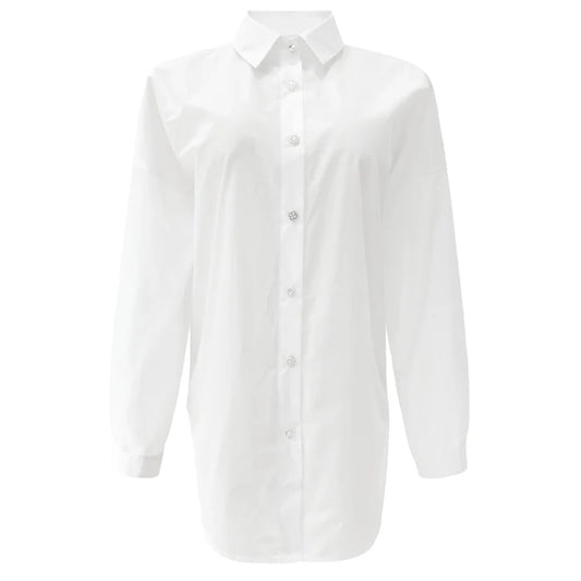 40% SARA LS SHIRT - WHITE 21223
