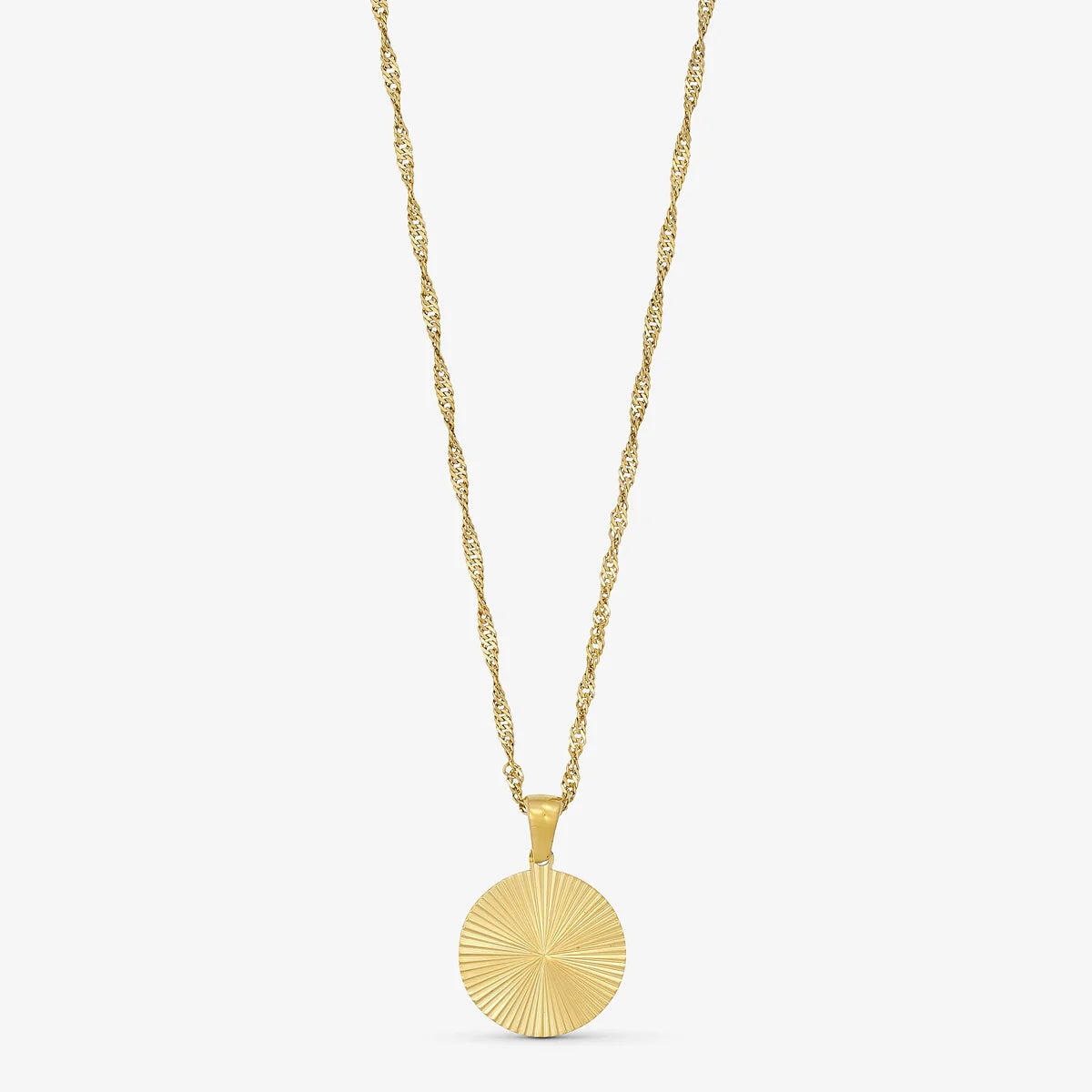 Sunny Necklace - 18 karat guldbelagt