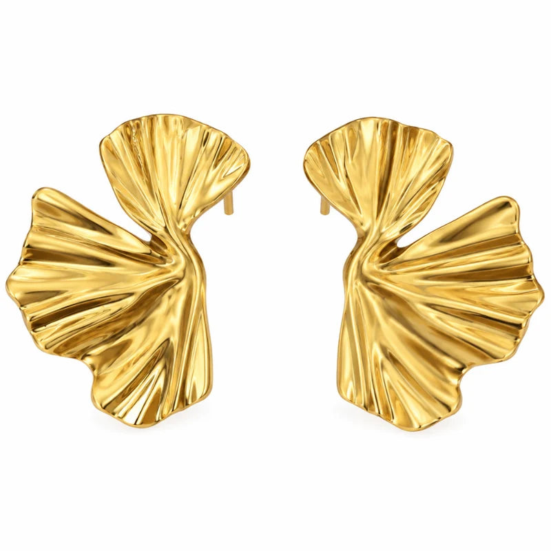 Tempy Hoops - 18 karat guldbelagt
