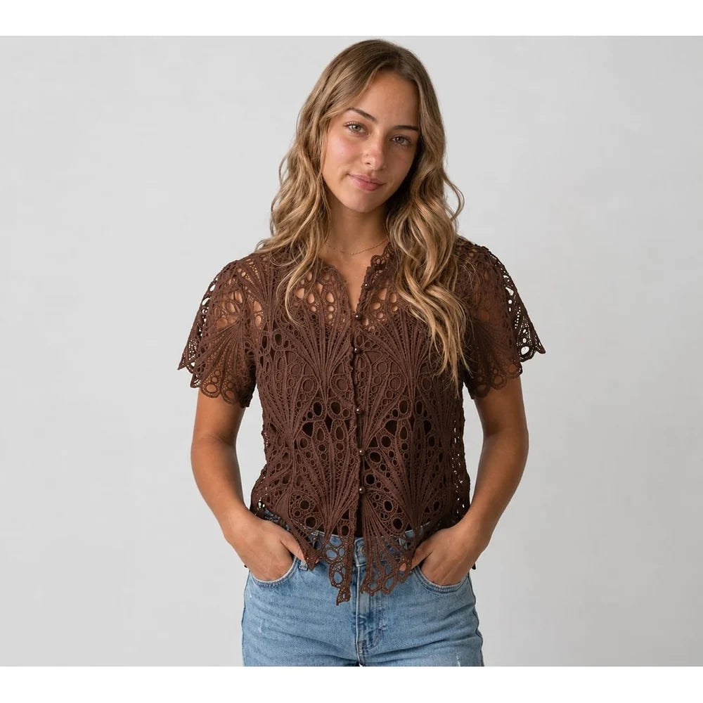 Thyra Lace Blouse