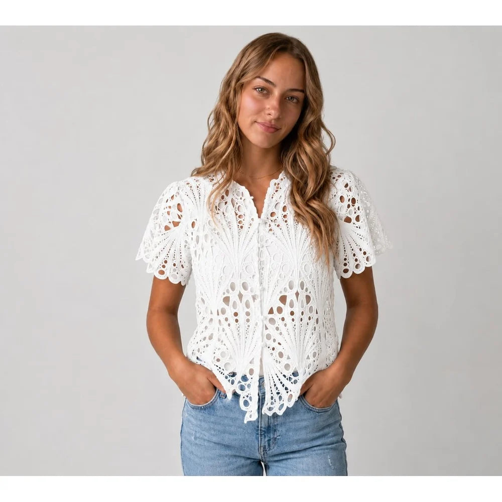 Thyra Lace Blouse