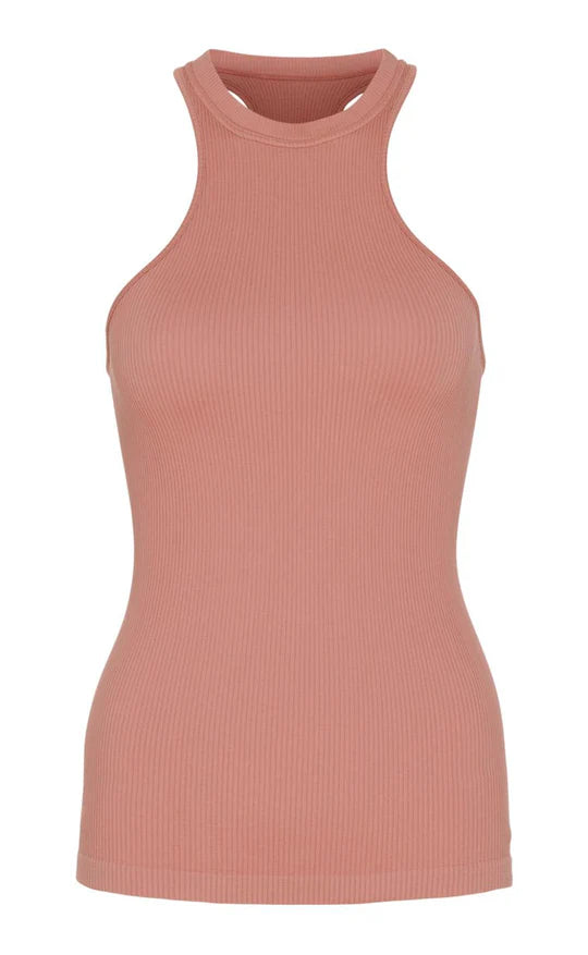 Tim & Simonsen Top - Costina Halterneck - Peach