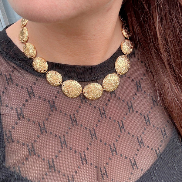 Wula Necklace - 18 karat guldbelagt