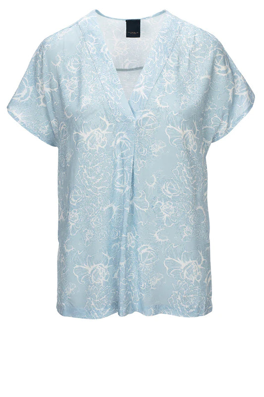 Zanello Blouse Campaign baby blue