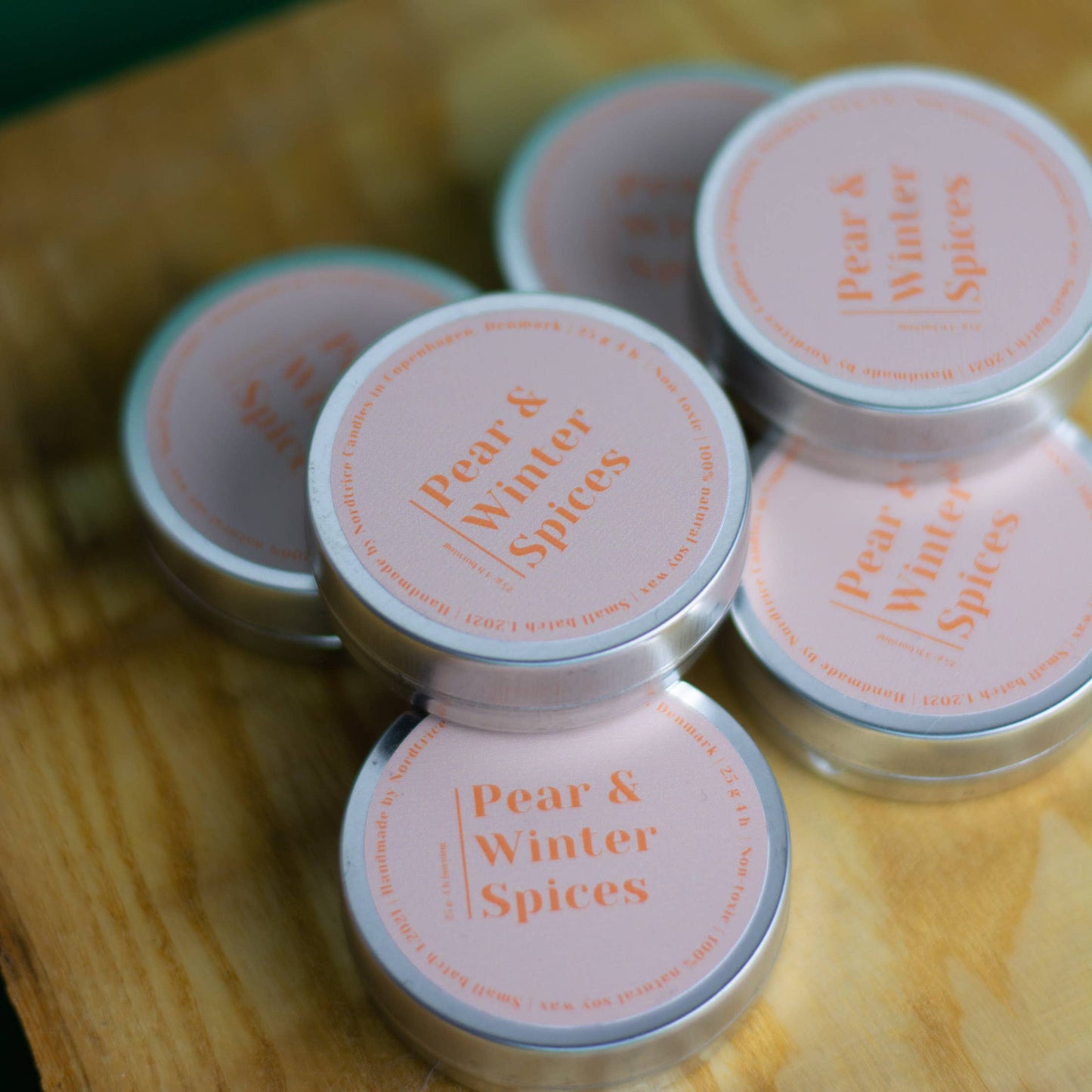 Mini duftende sojelys, Pære og Vinter Krydderier