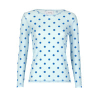 22065 mesh LIGHTBLUE BLUE DOT