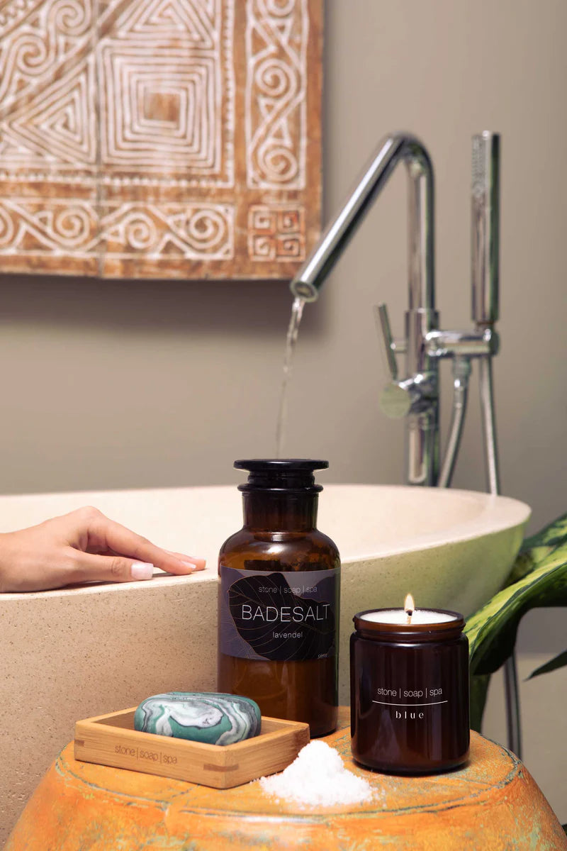stone soap: Sæbeskål bambus