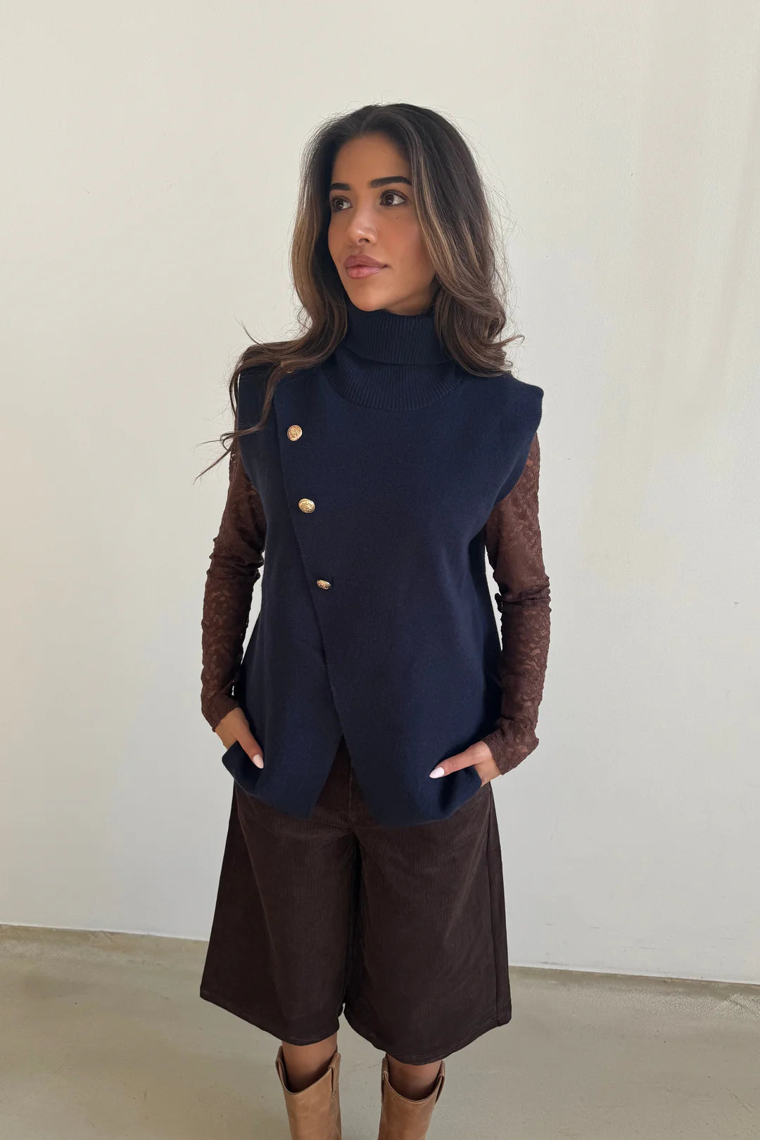 Lola Vest 15077 navy