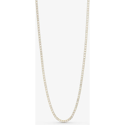 wolff jewlwry; Crystal Tennis Necklace