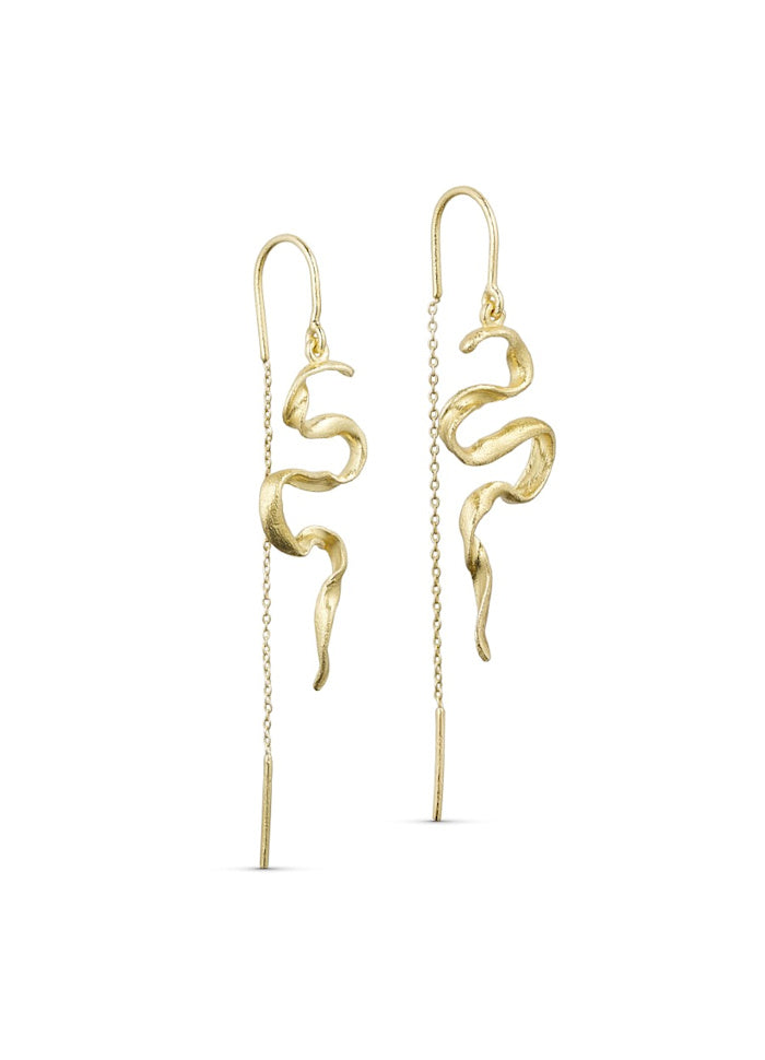 pure: WILLOW CHAIN EARRINGS