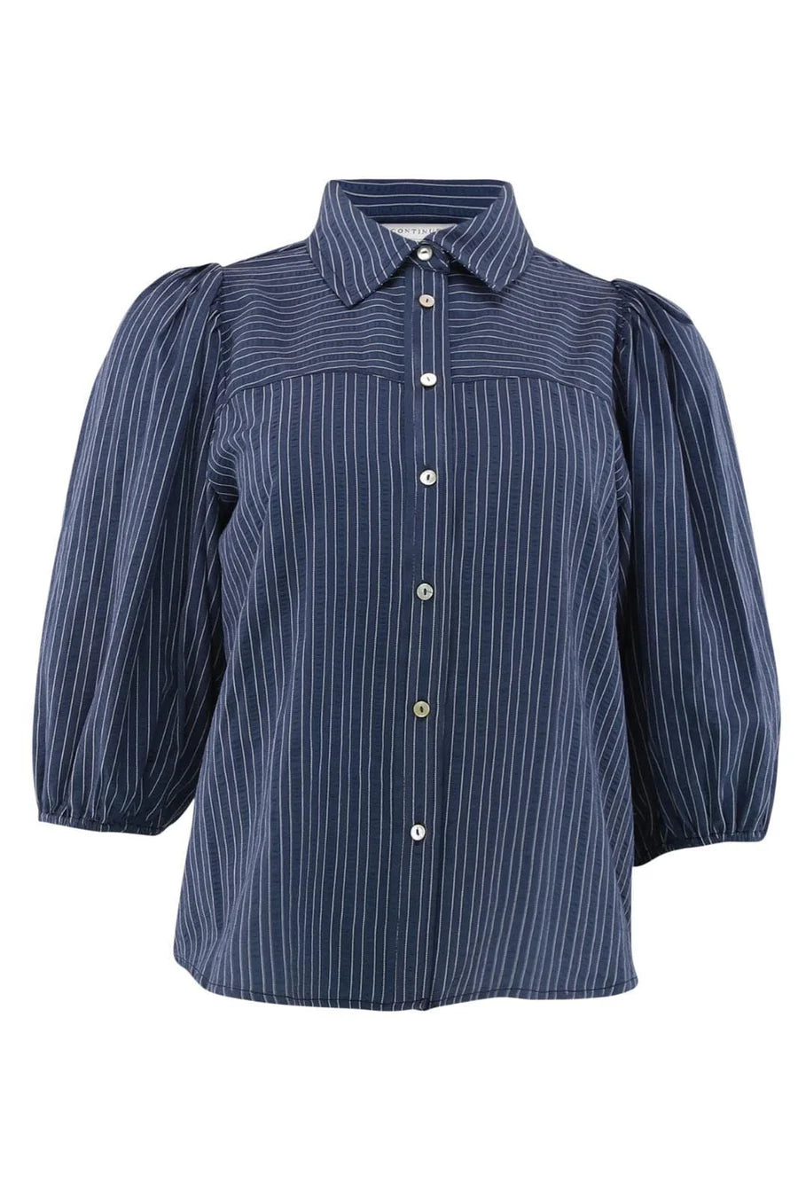 Alicia - Navy Blue Stripe