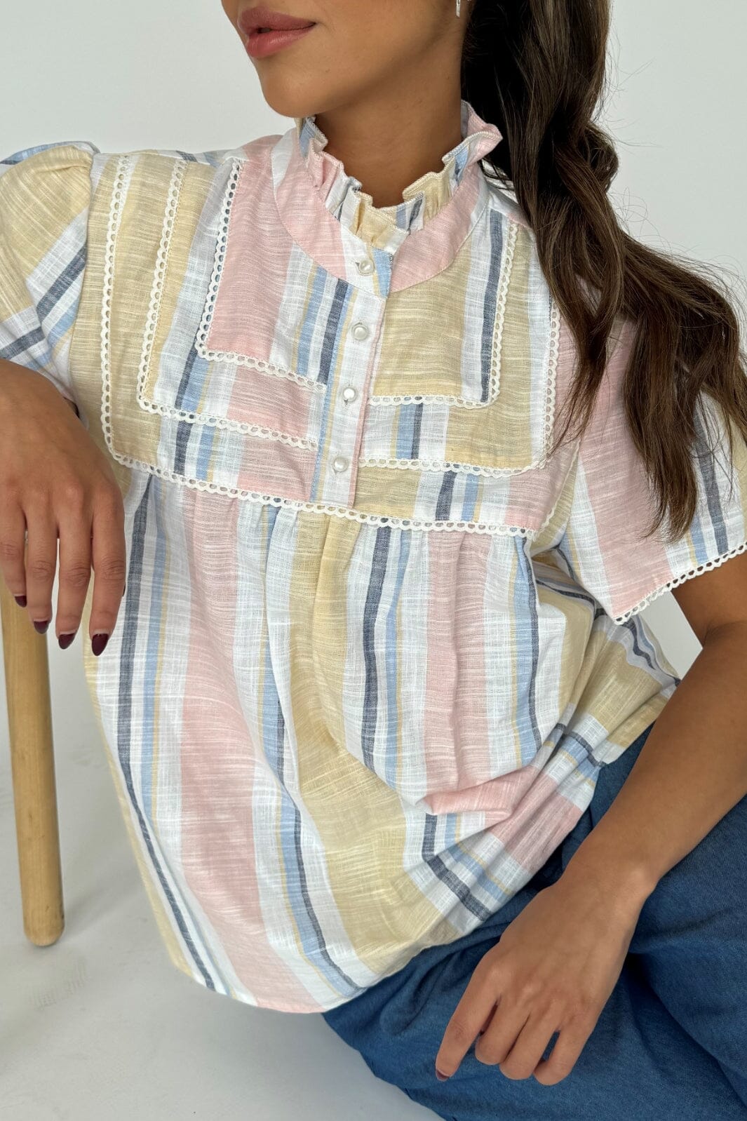 Isabella stripe ss