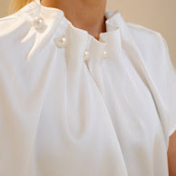 Pip Ss Pearl Blouse 22379