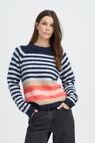 PZABENA STRIPED PULLOVER