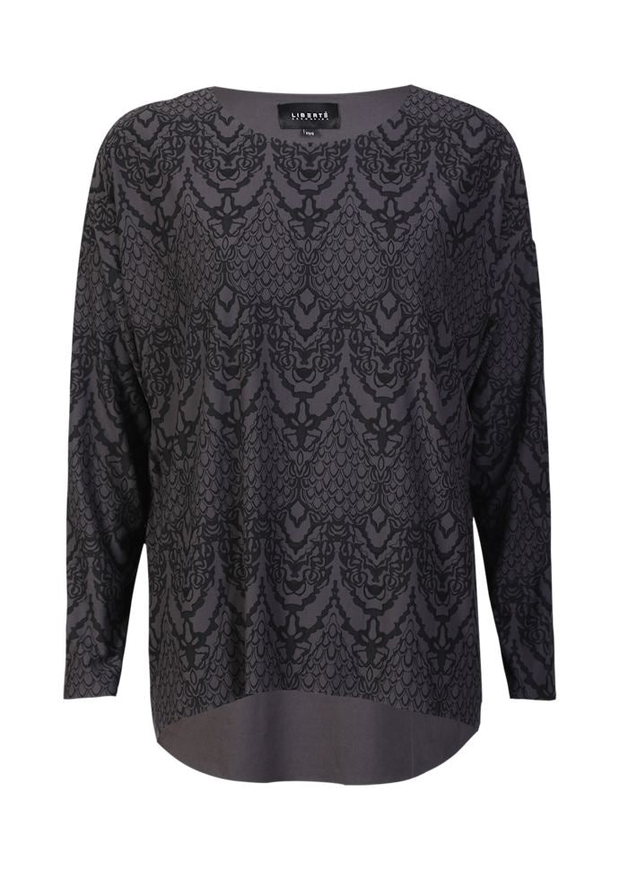 ALMA-LS-TOP DARK GREY LALA