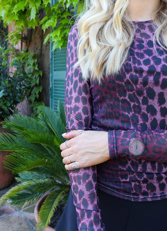 22065 mesh Bordeaux Lux Leo