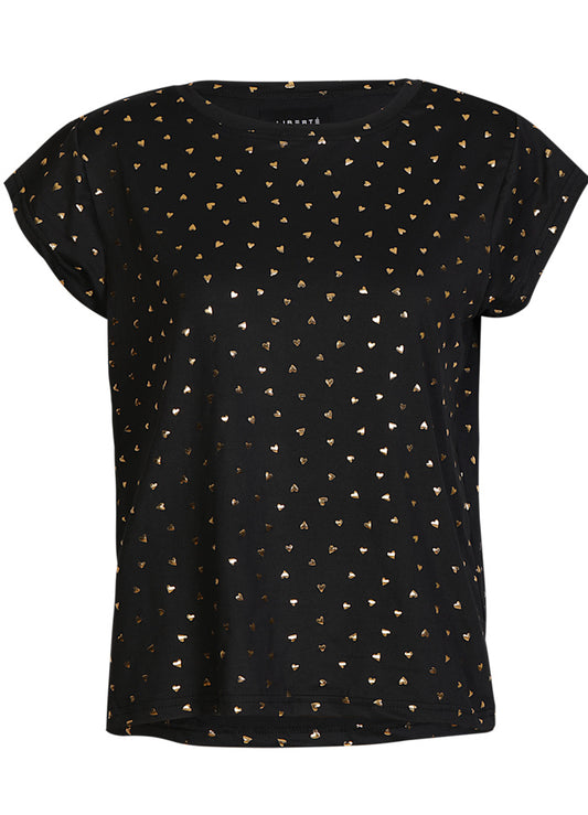 9581 alma u BLACK GOLD HEART
