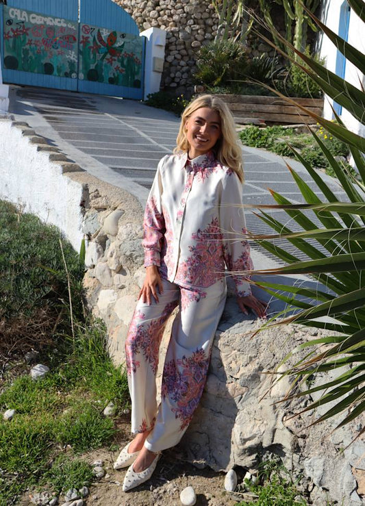 22341 WENNISE LS SHIRT-creme