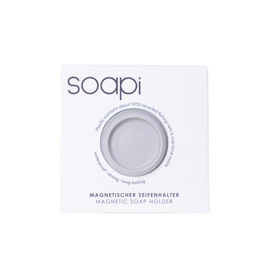 stone soap: Soapi – Magnetisk sæbeholder – Grey