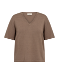 FQROSE-PULLOVER v neck
